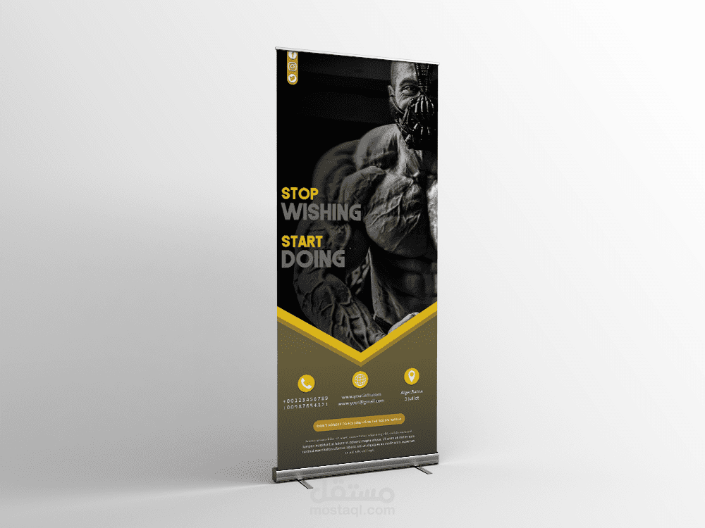 Rollup banner Design 4