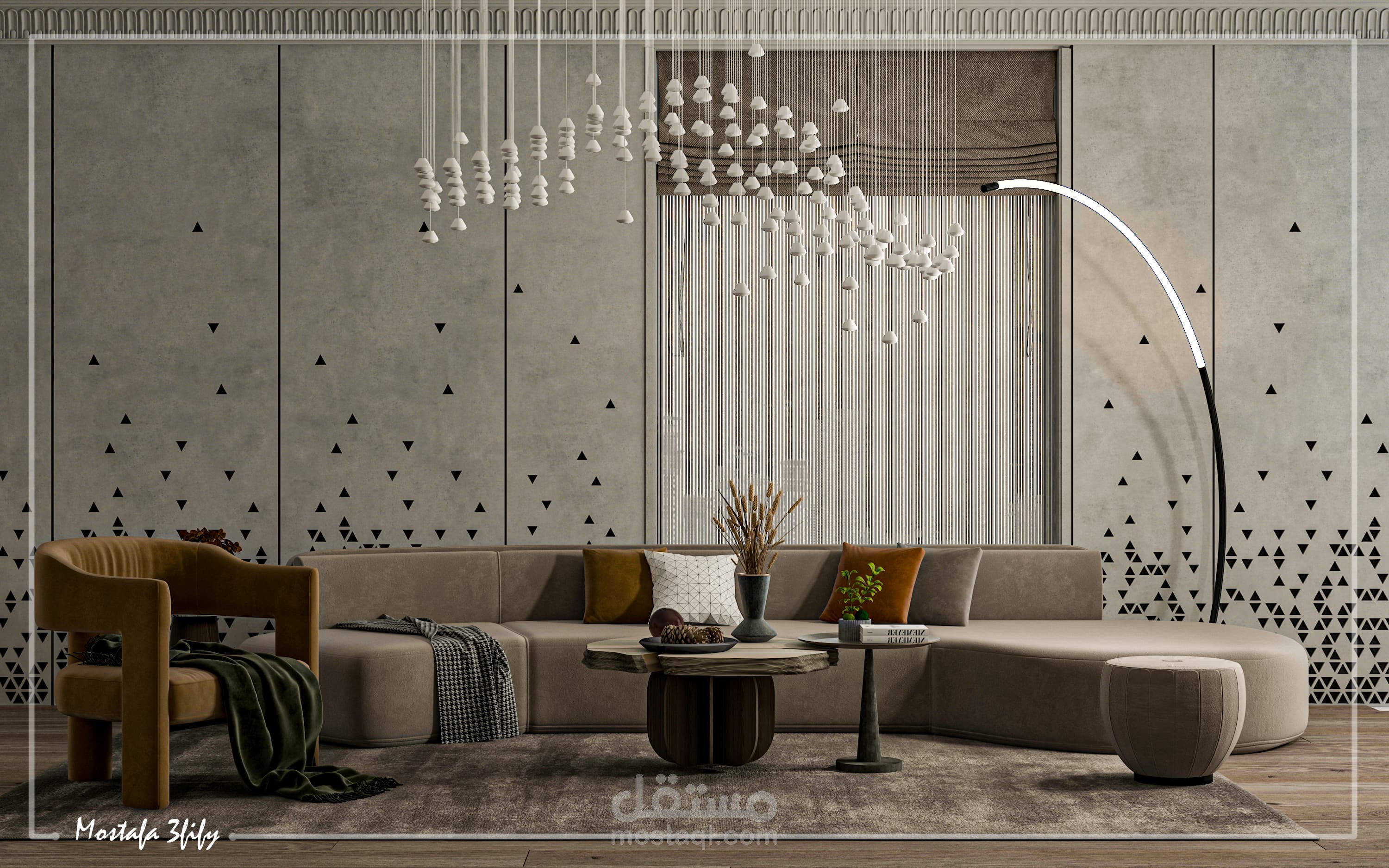 تصميم داخلي لريسيبشن