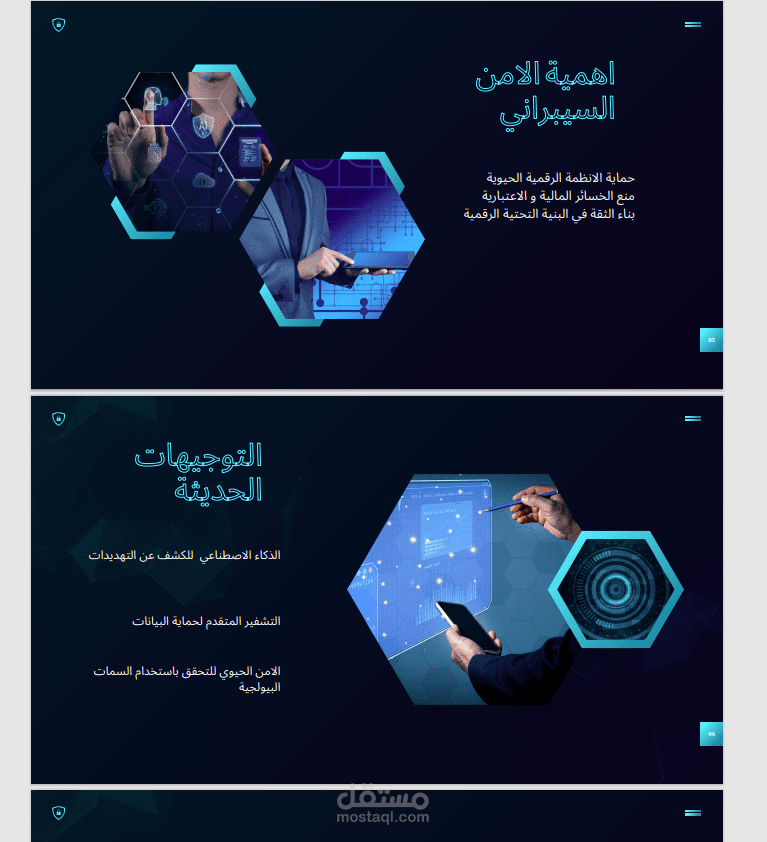 بوربوينت الامن السيبراني