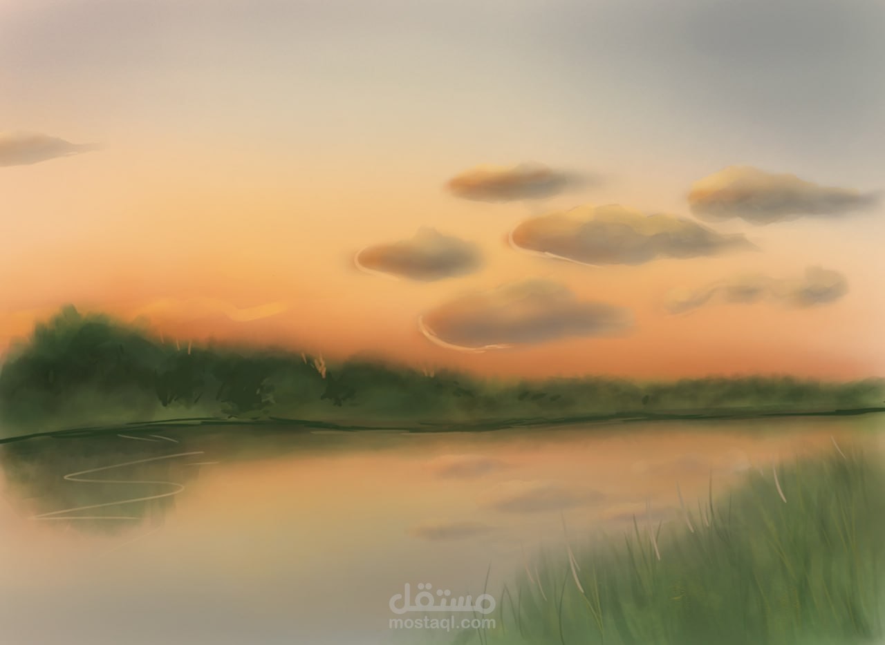 رؤية أماكني المفضلة بأسلوب فني خاص