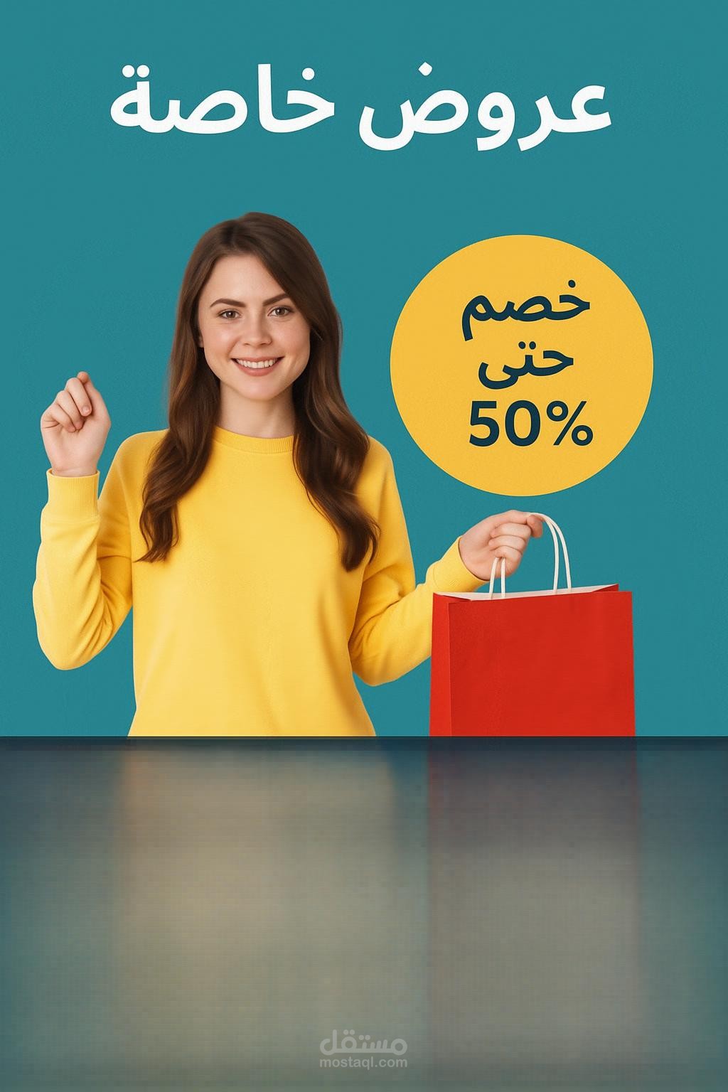 تصميم منشور إعلاني باستخدام Canva على الجوال بجودة عالية