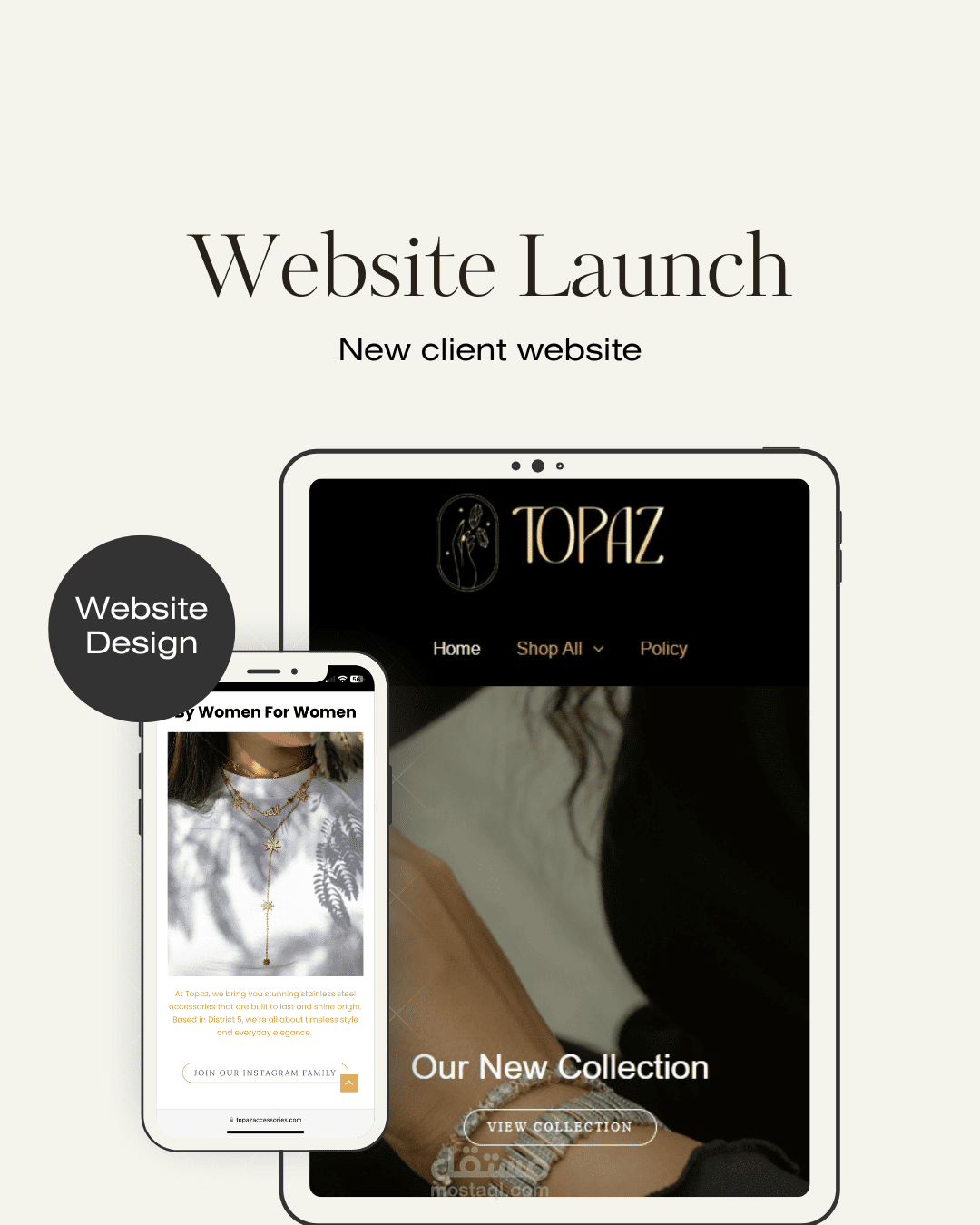Accessories Website | Wordpress
