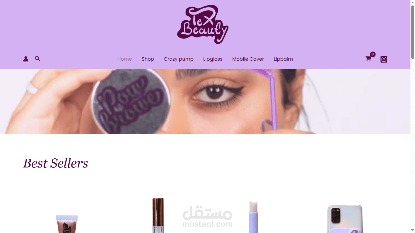beauty, cosmetic and personal care website
