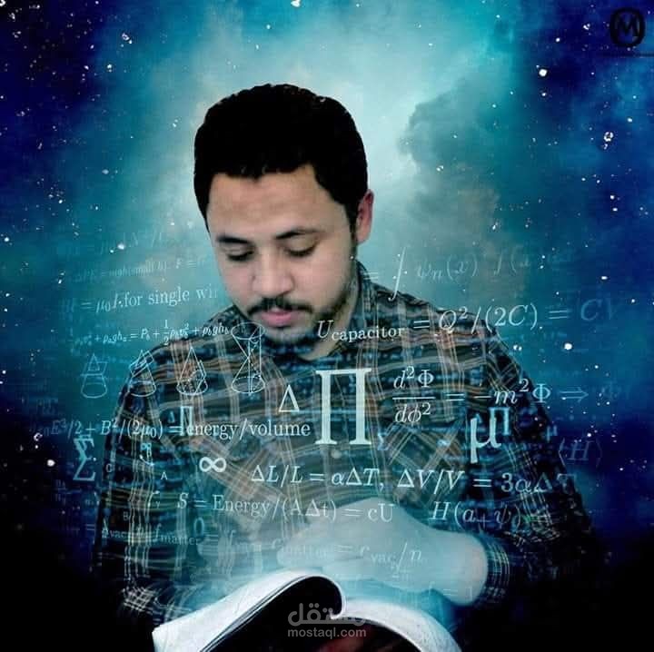 تصميم بوستر لمعلم رياضيات