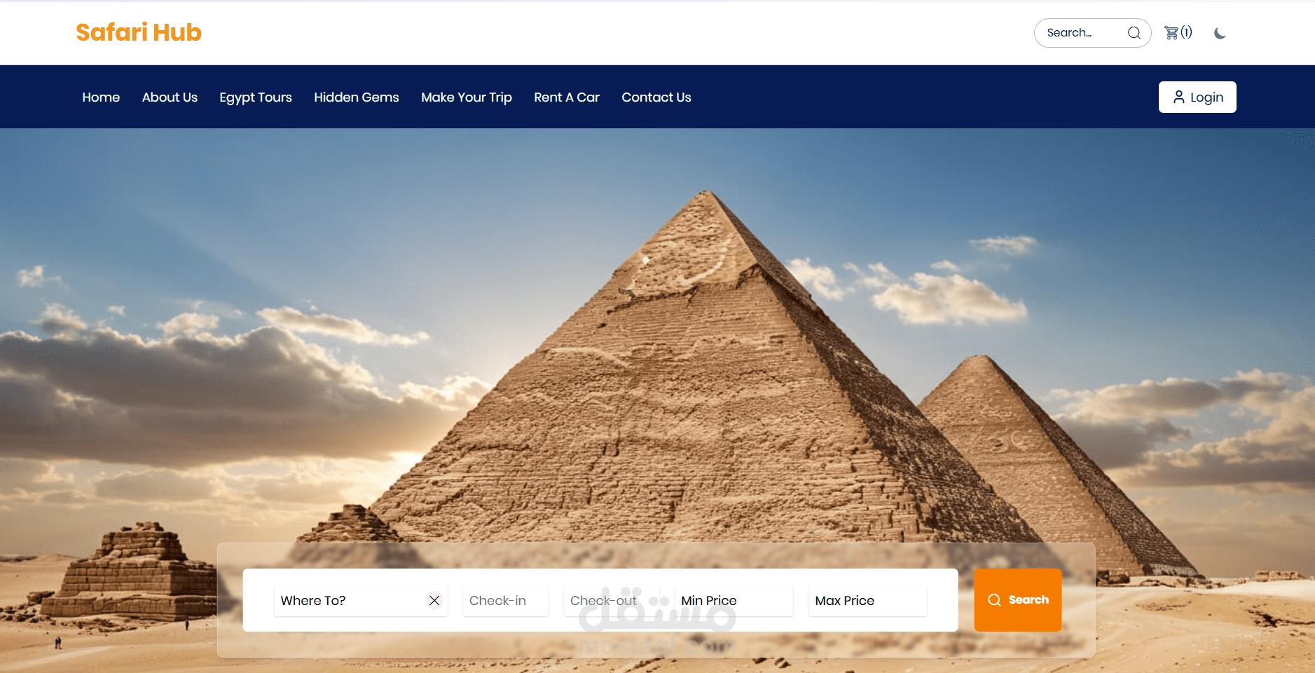 SafariHub - منصة مغامرات السفر