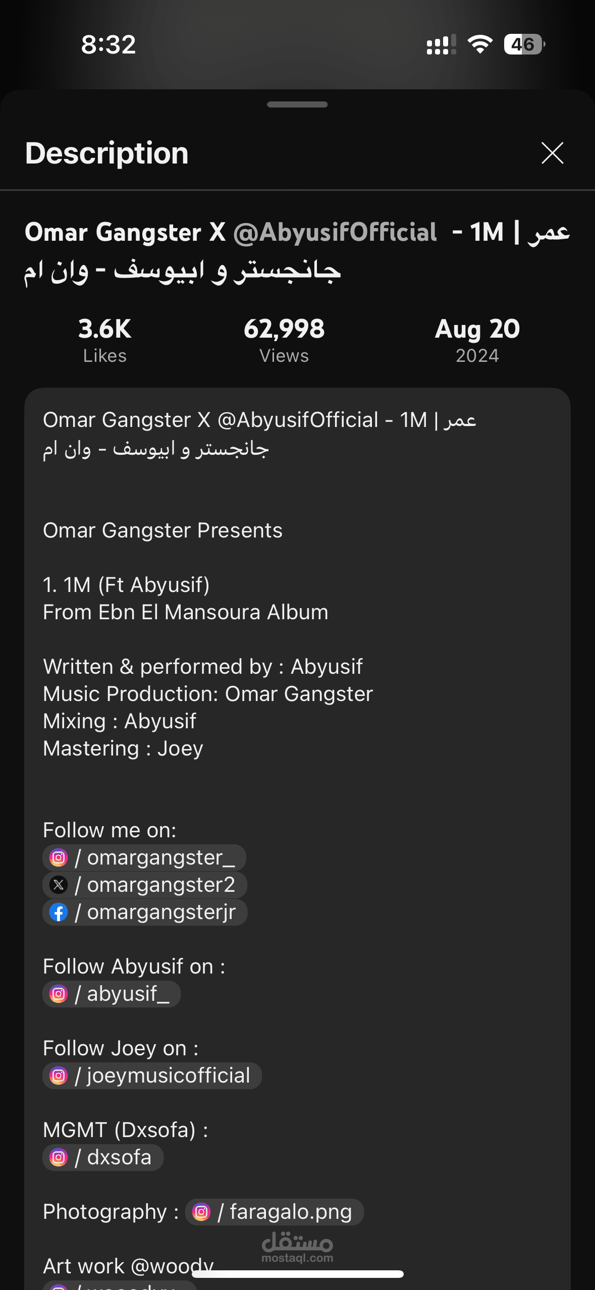 Mastering for 1M by Abyusif