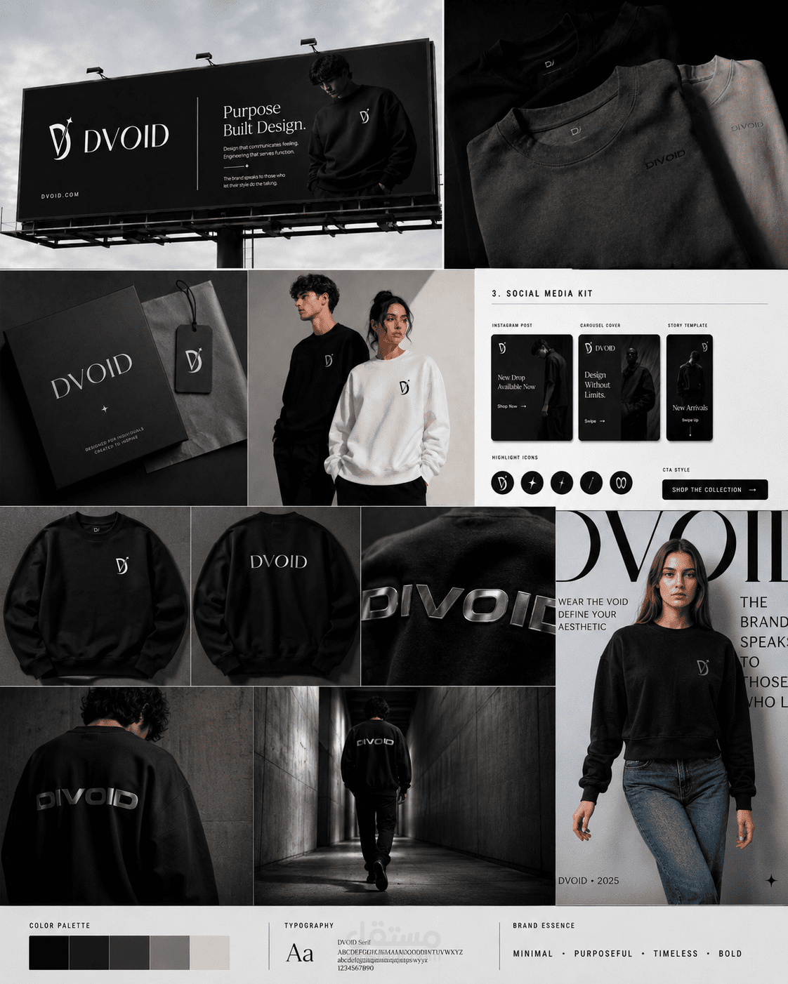 DVOID - Fashion Brand Identity