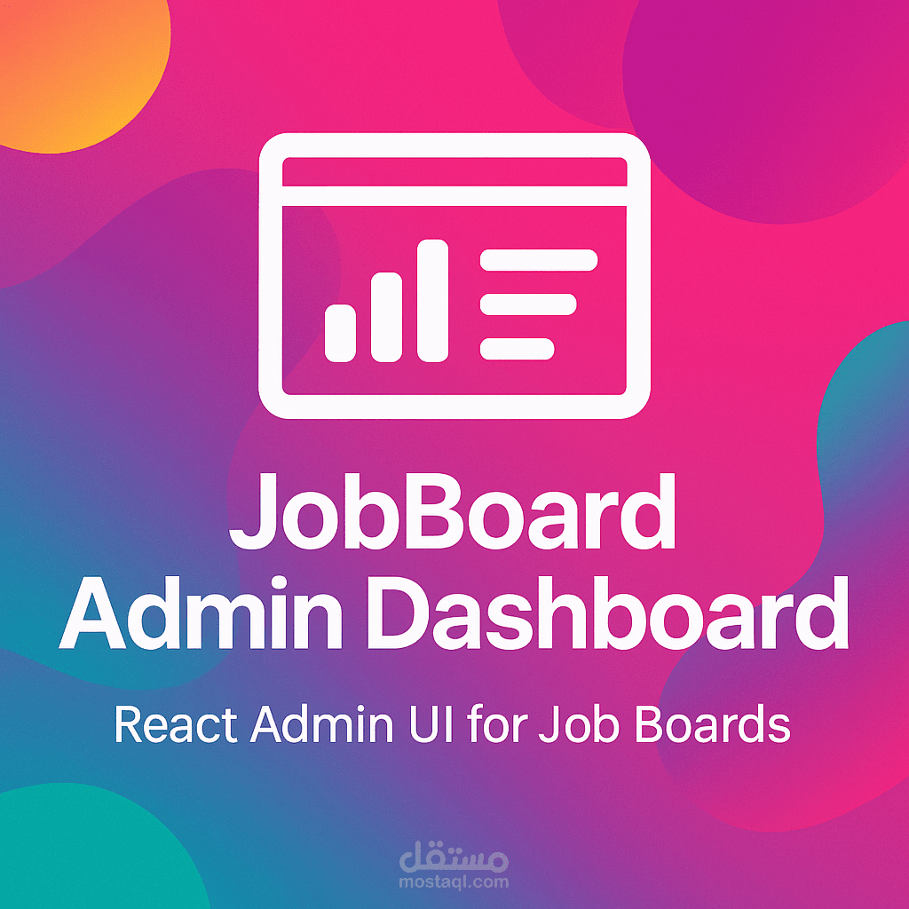 Admin Dashboard for Job Board