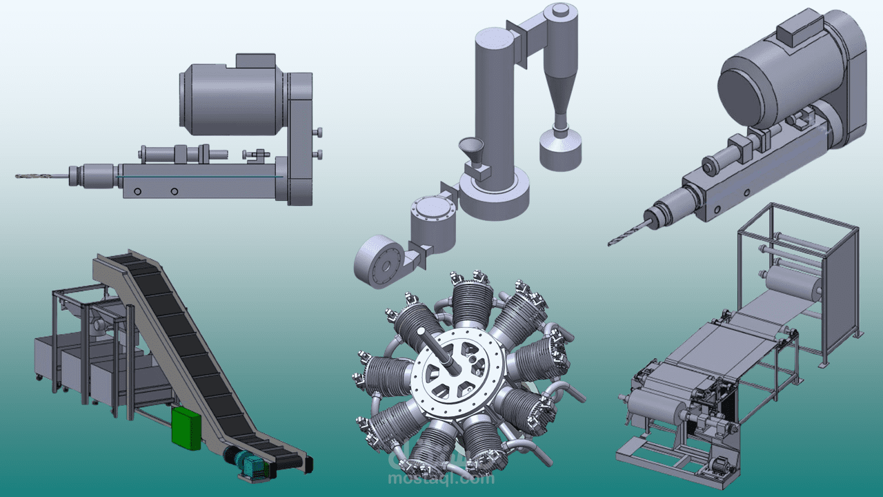 مجموعة مشاريع SolidWorks