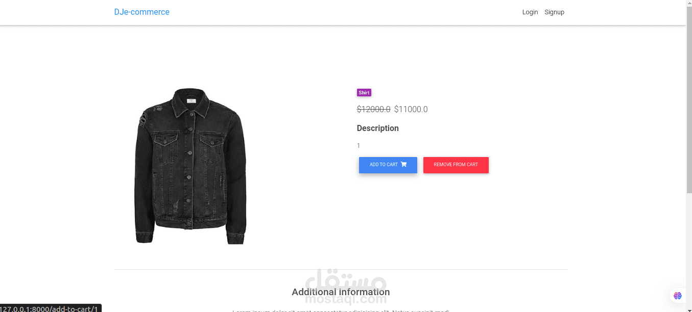 E-Commerce Website with Admin Dashboard Payment Gateway