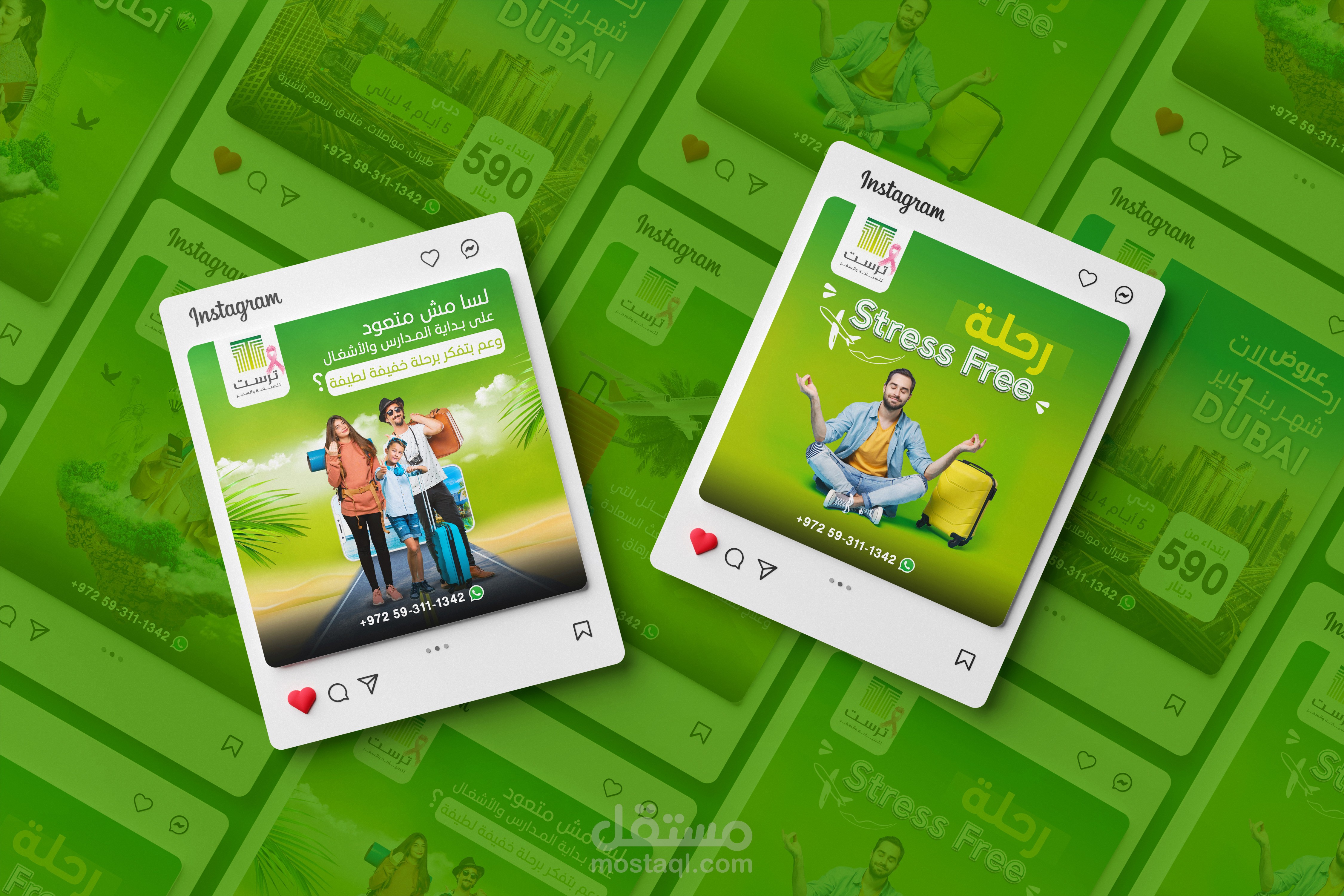 social media post travel