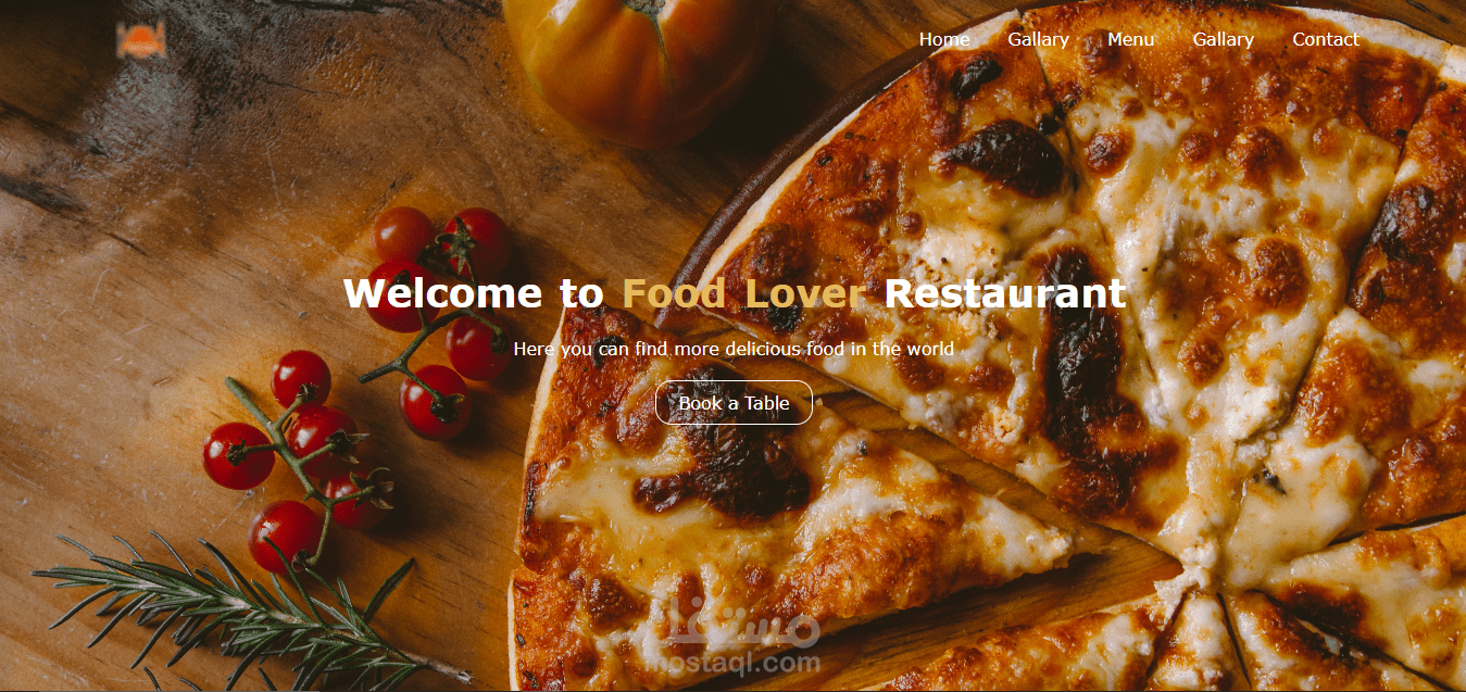 بناء موقع بأستخدام HTML , CSS