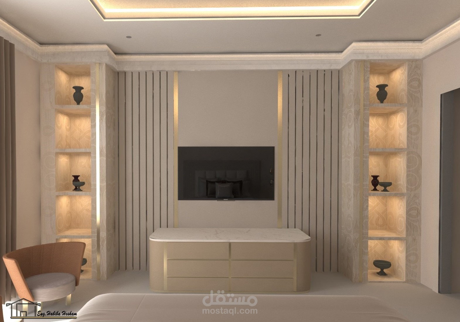 Modern bedroom design