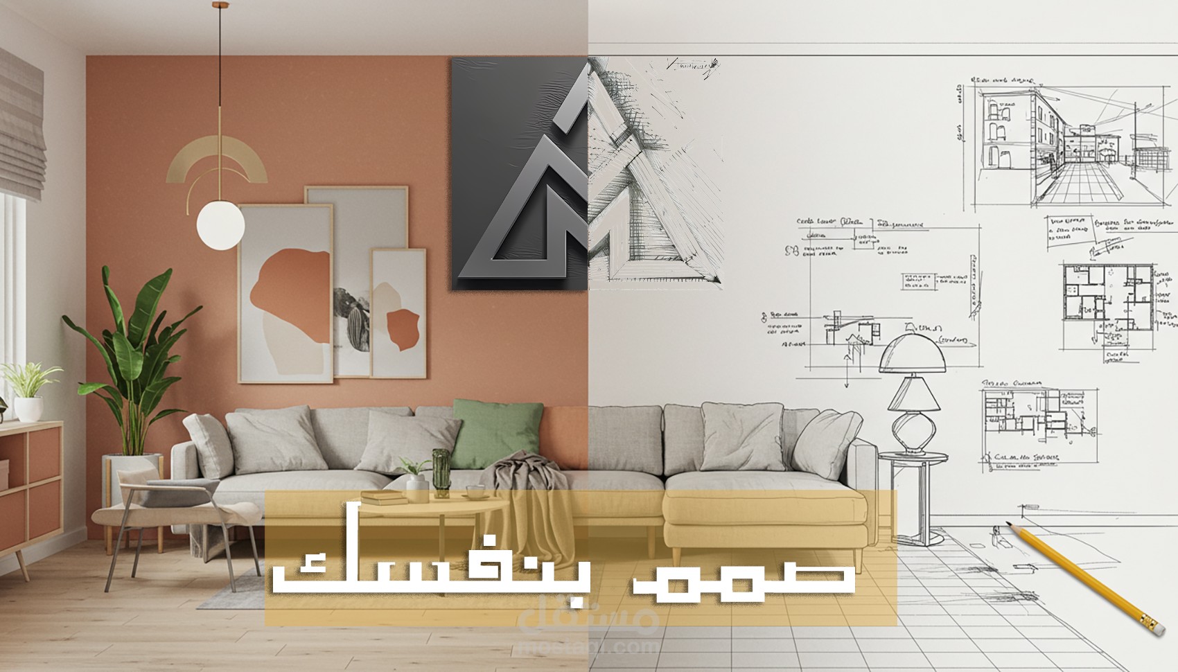 تصميم فراغات داخلية بأفكار معمارية مبتكرة