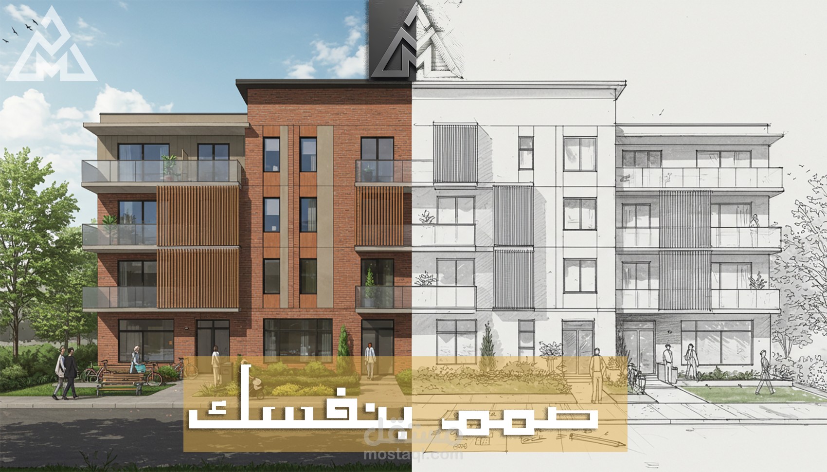 تصميم كتل معمارية ثلاثية الأبعاد بأعلى جودة
