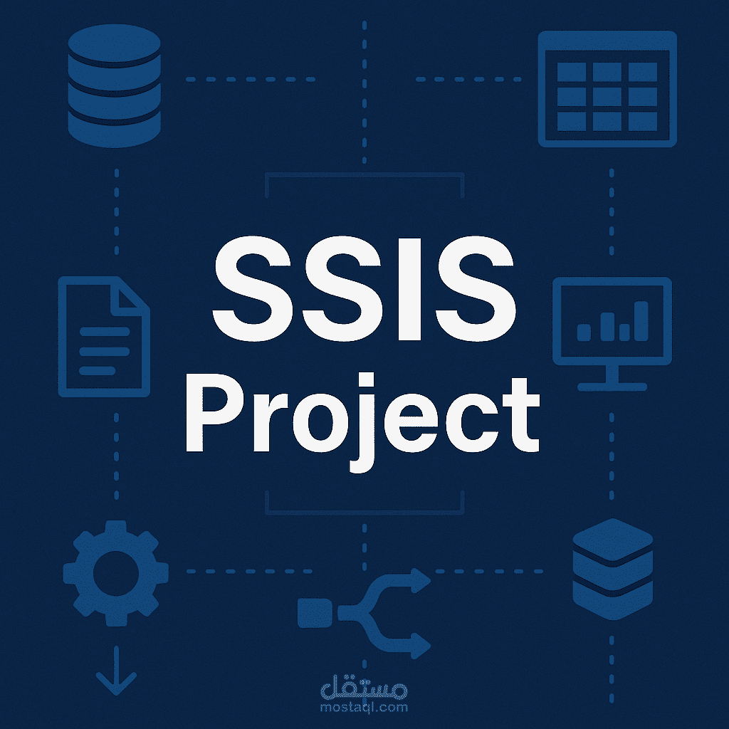 انشاء SSIS Package لنقل البيانات ومعالجتها وتخزينها في DB