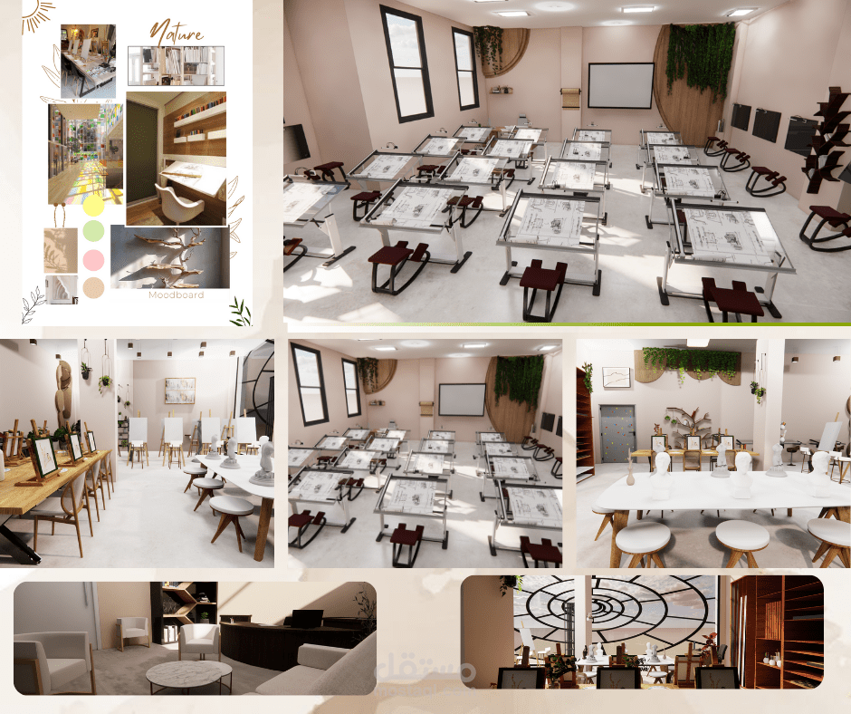 تصميم لاجزاء في الجامعه البريطانيه