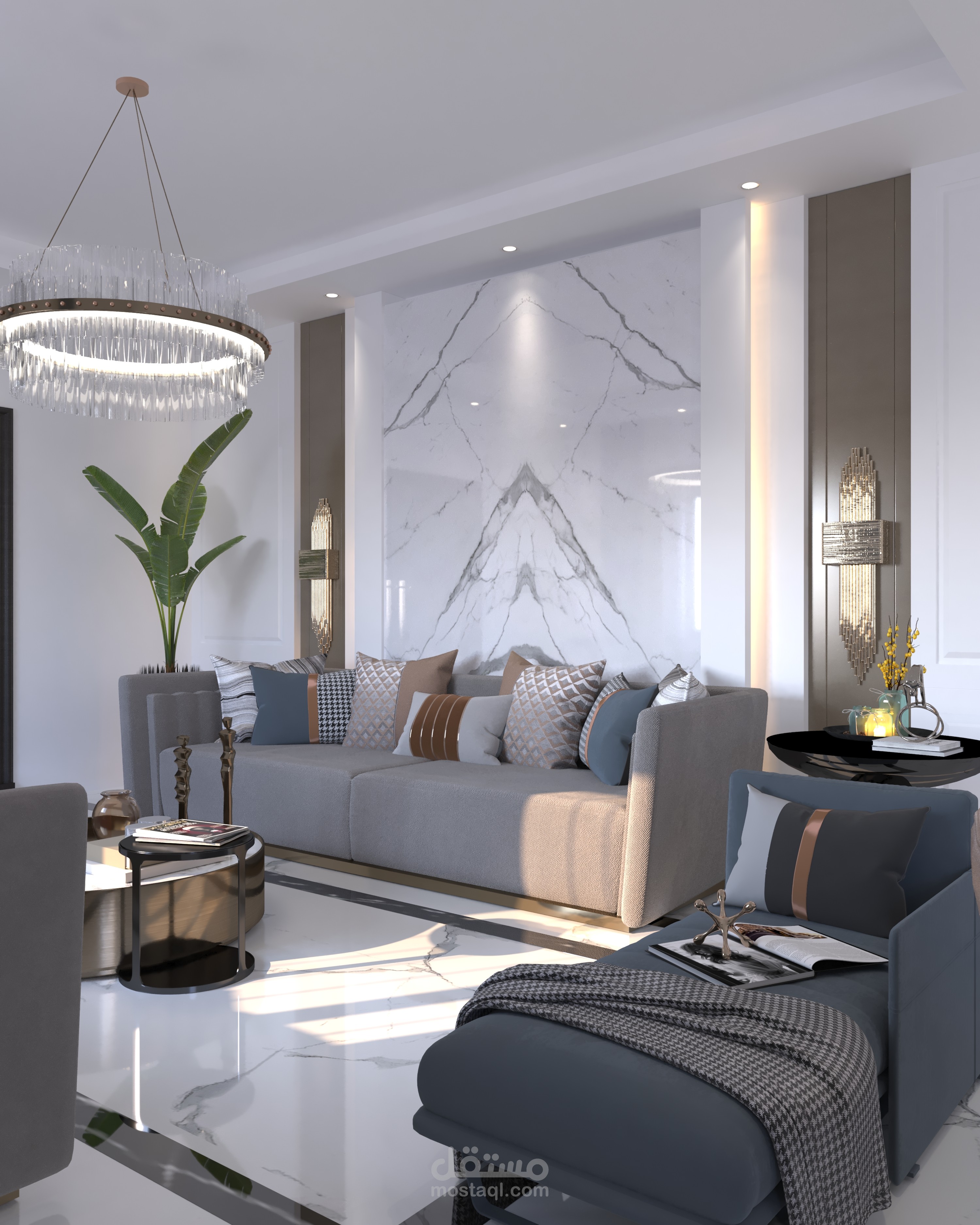 تصميم غرفة ضيوف