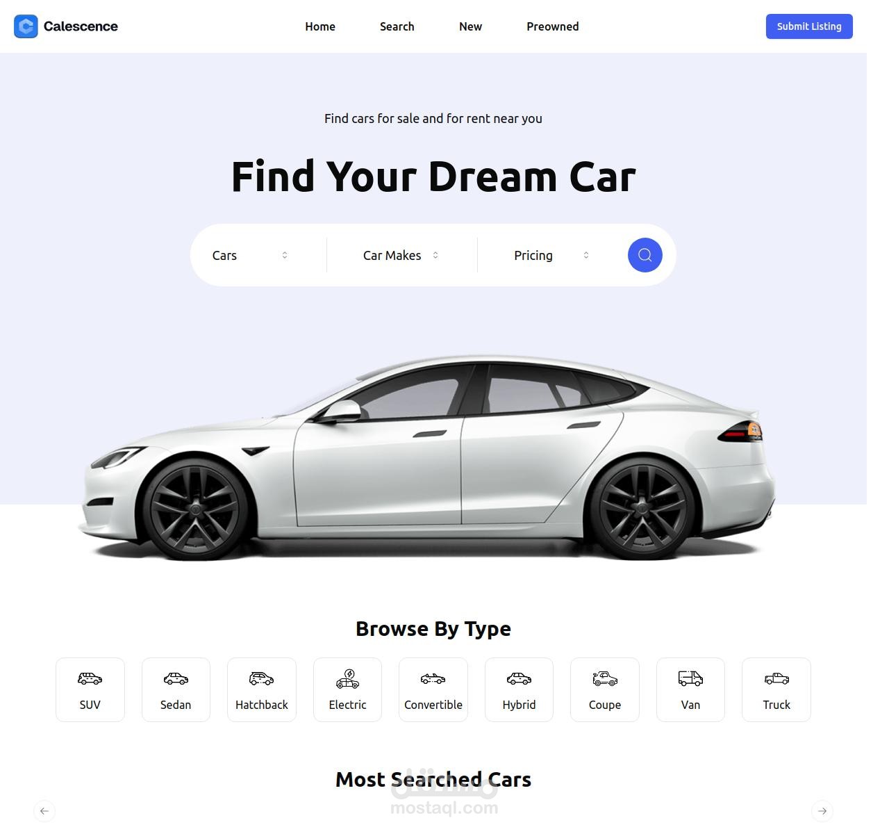 منصة بيع وشراء السيارات – Car Marketplace