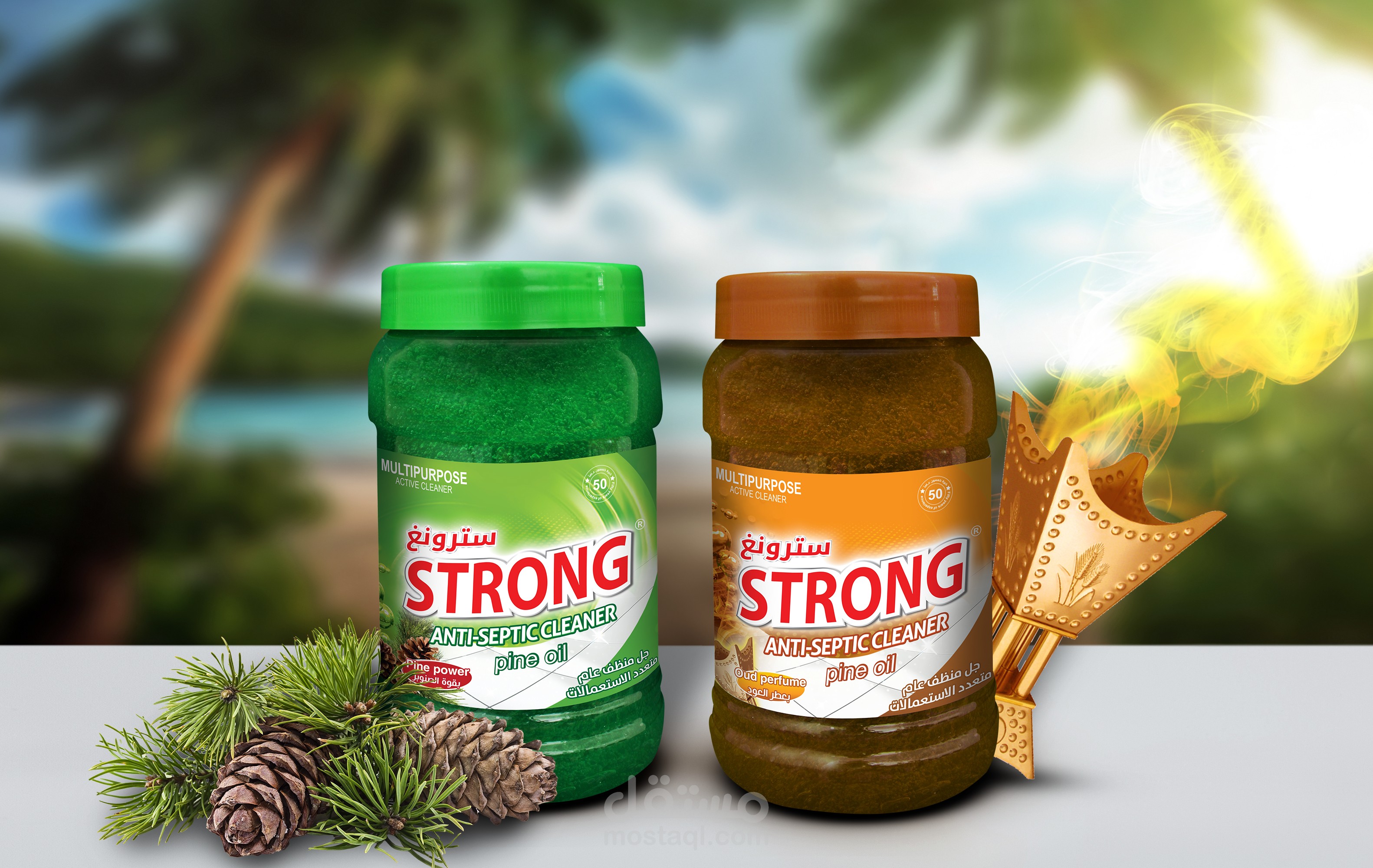 جل منظف عام متعدد الاستعمالات