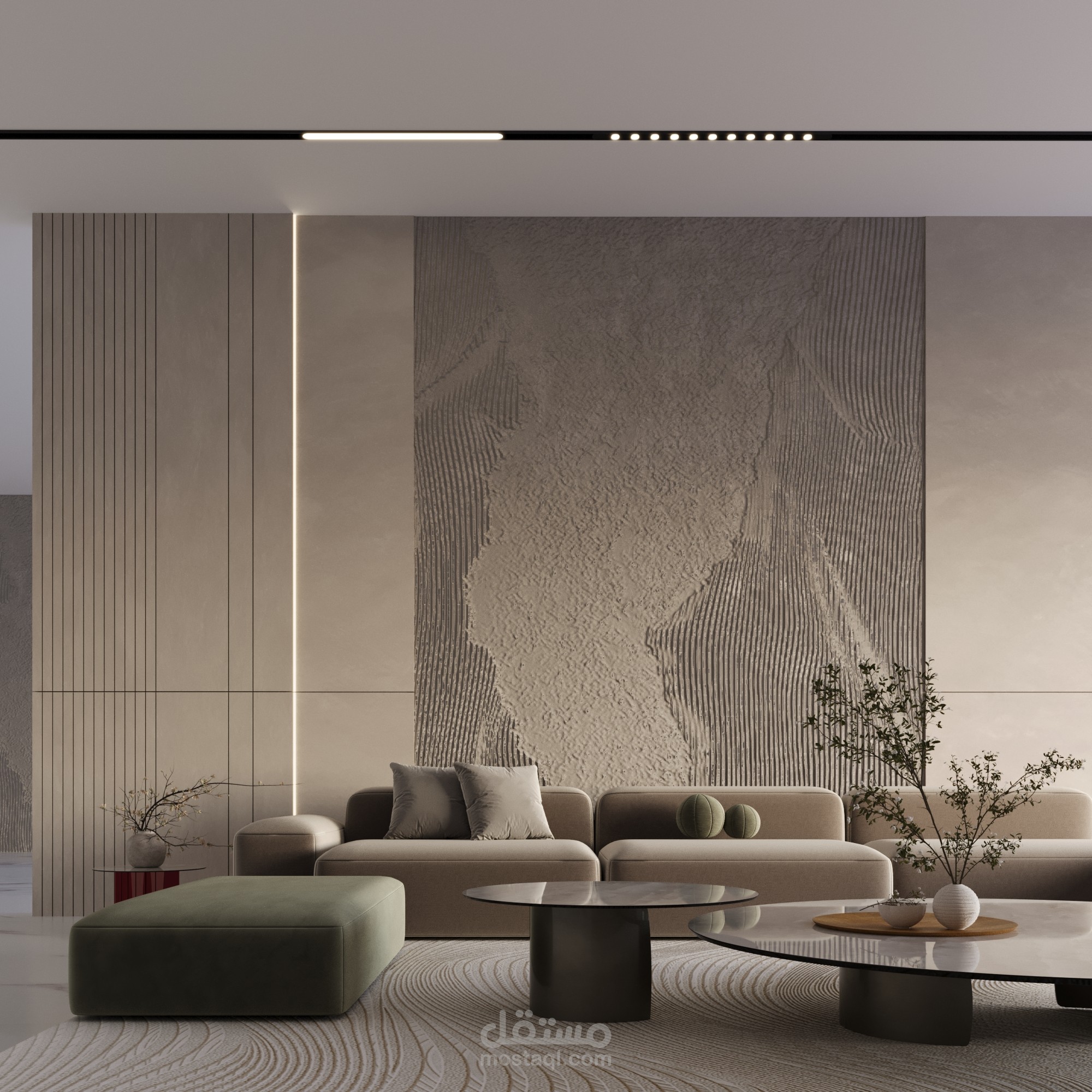 تصميم غرفة معيشة
