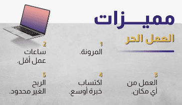 كان مطلوب تسليم تقرير لاهميه العمل الحر لحضور احد الكورسات من 300 كلمه