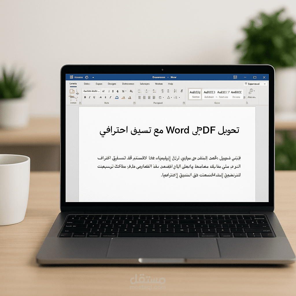 تحويل PDF إلى Word و العكس مع تنسيق احترافي