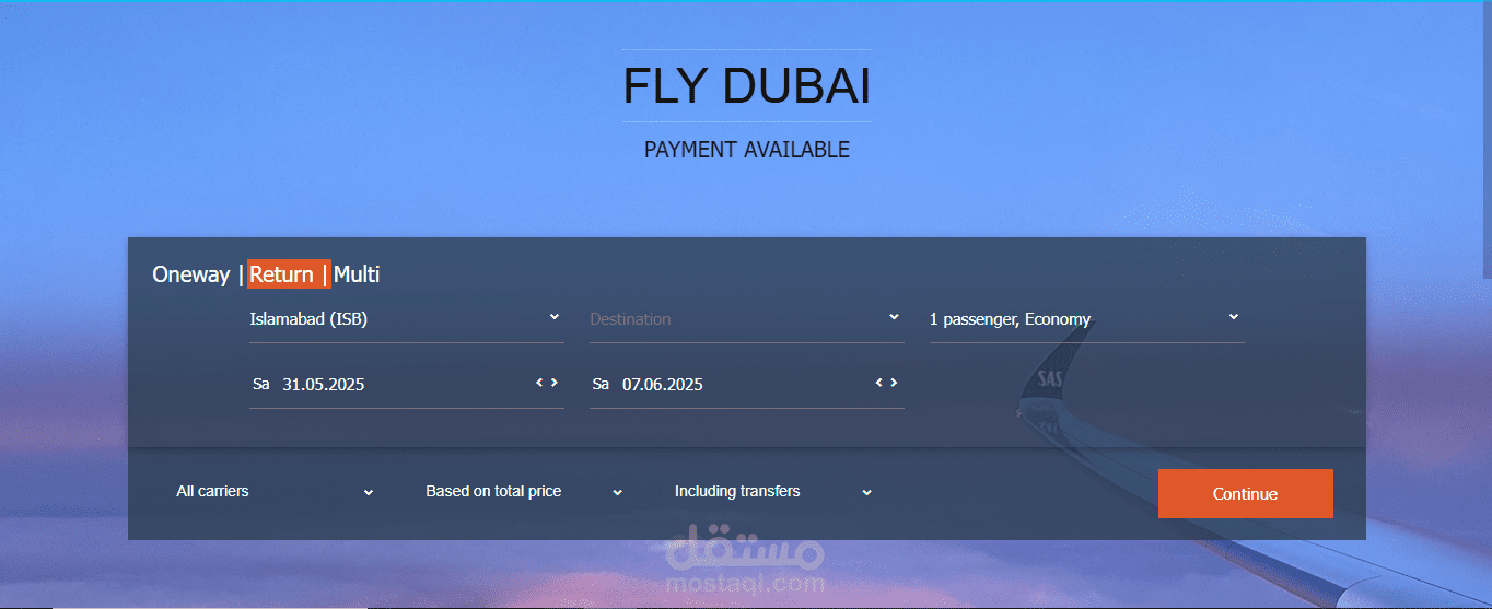 End-to-End Travel Management & Customer Support (Ajwa Air Services)