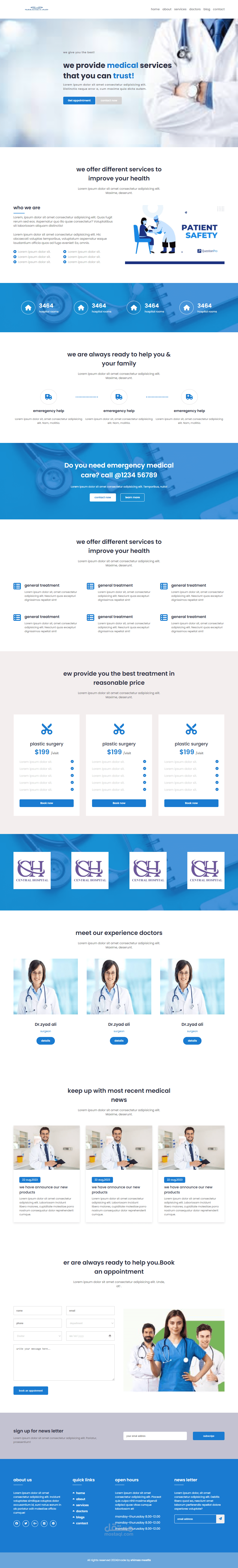 Hospital website