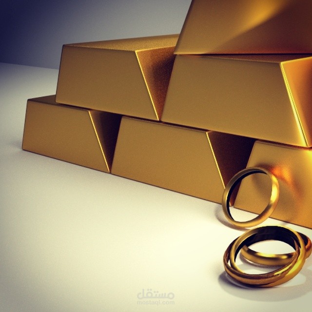 gold alloy & rings