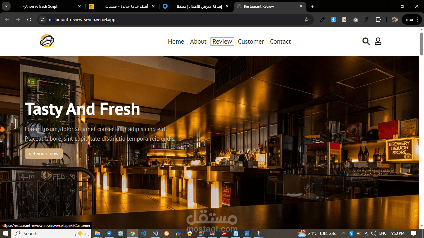 Restauran Reviwer