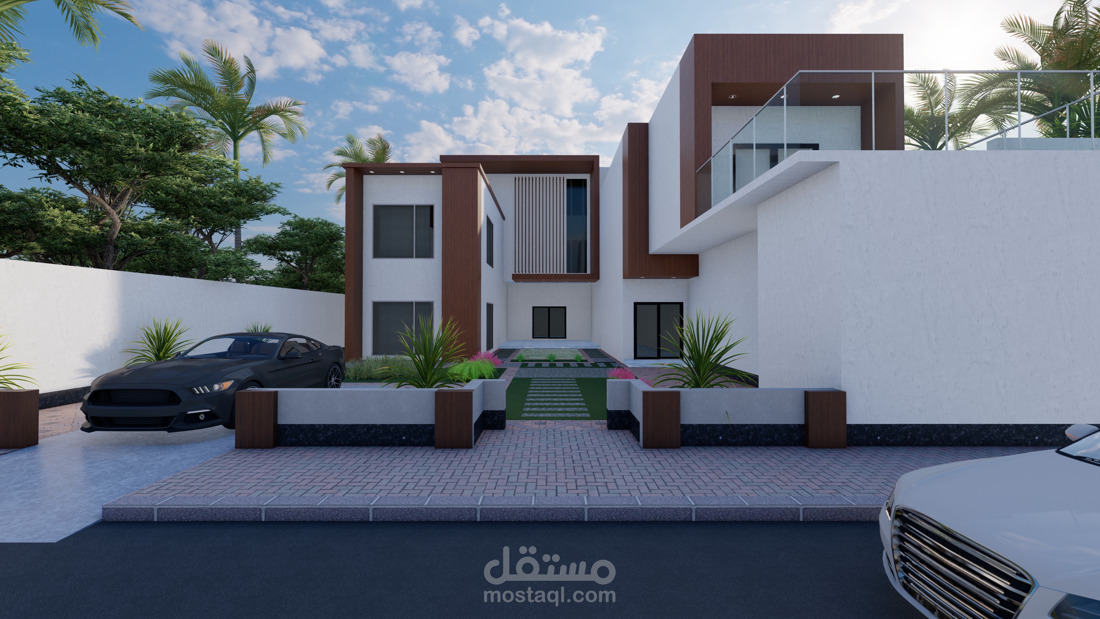 تصميم واجهات ومخططات