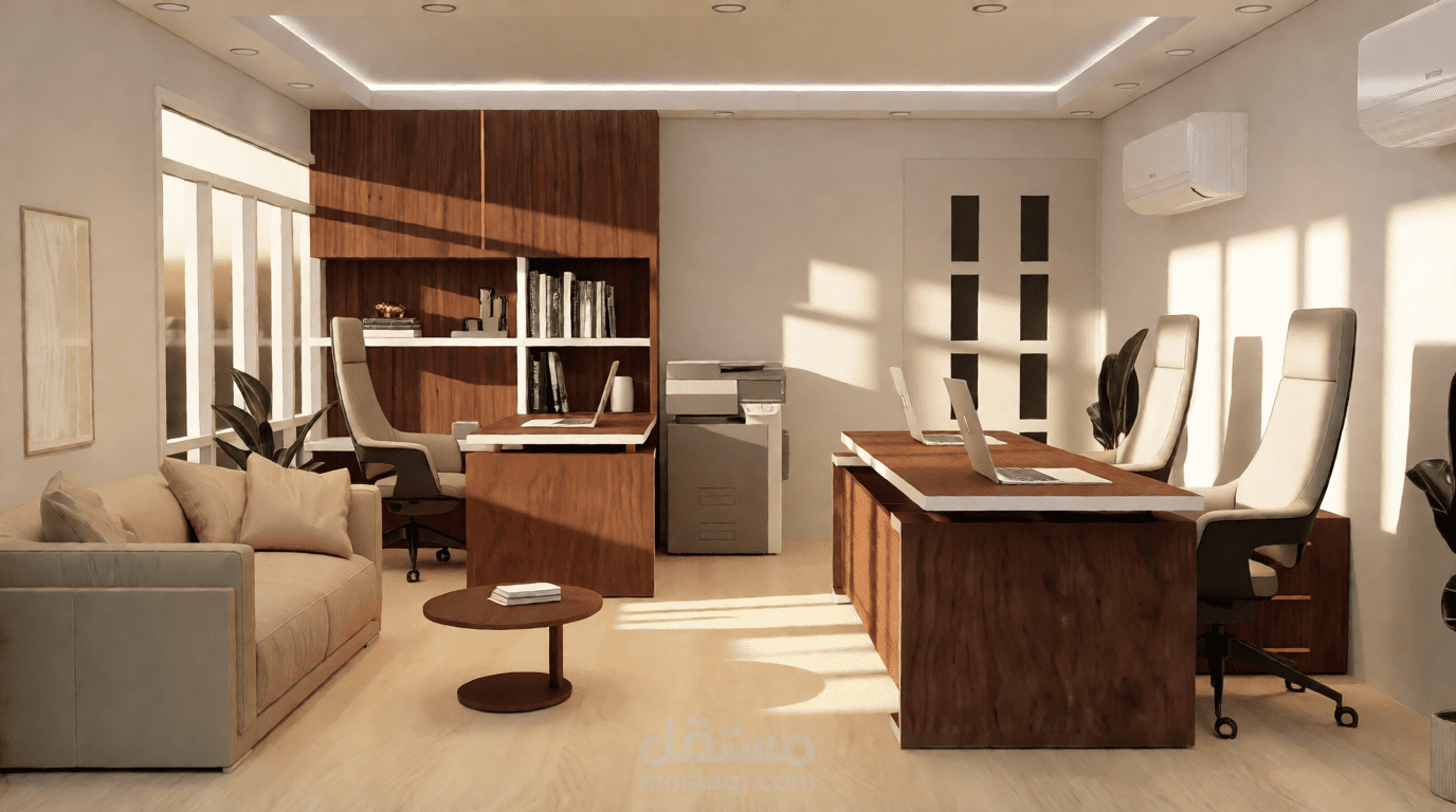 تصميم داخلي لمكتب