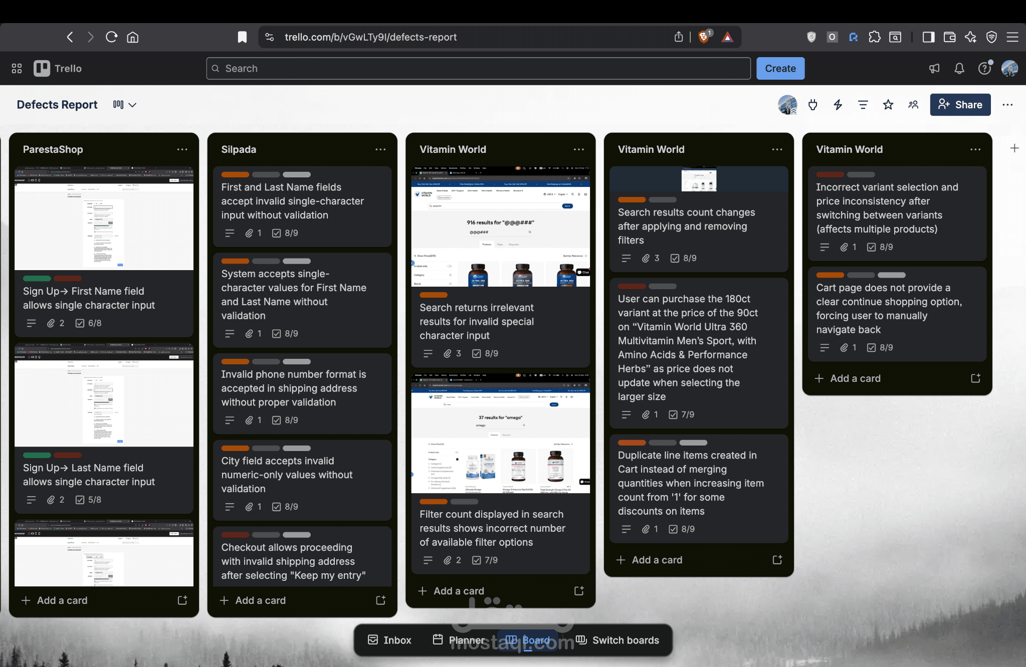 E-commerce Website Testing | End-to-End Testing & Bug Reporting (Vitamin World)