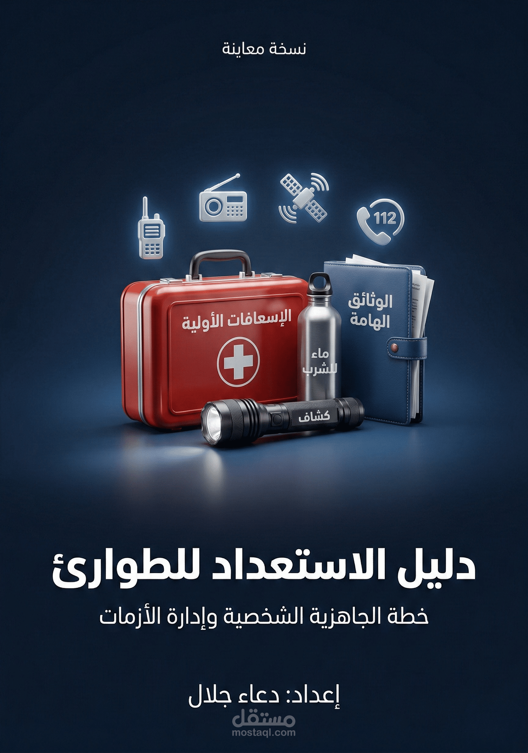 دليل الاستعداد للطوارئ – نسخة معاينة PDF احترافية