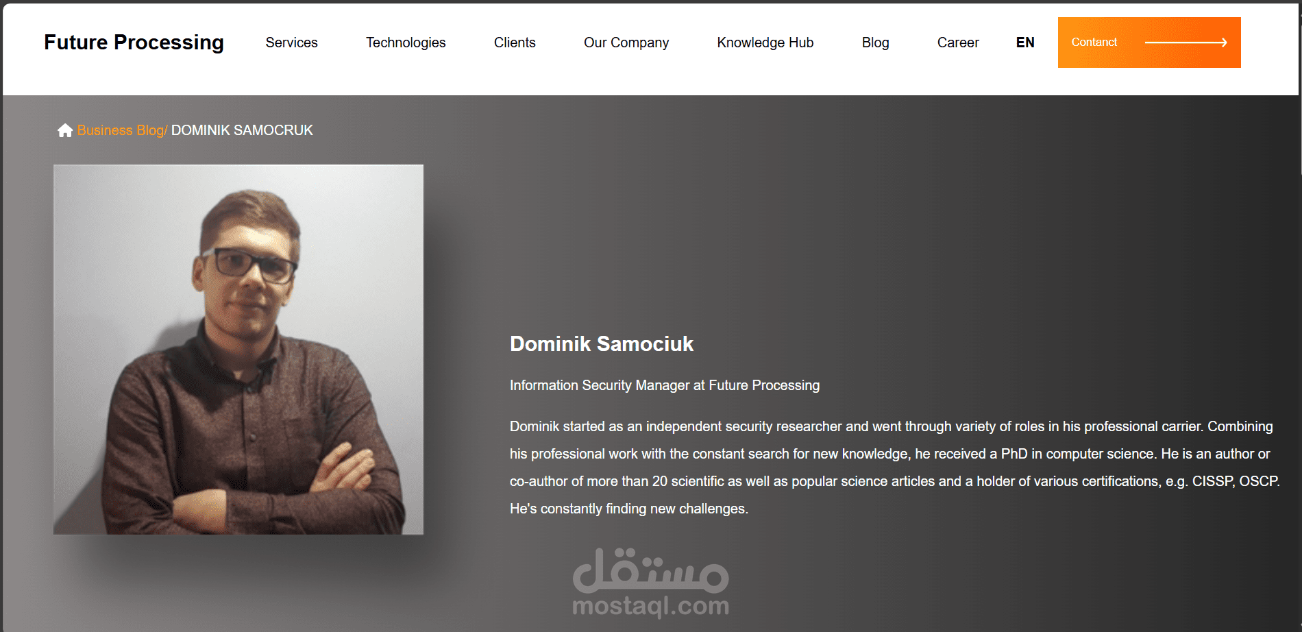 Blog Page