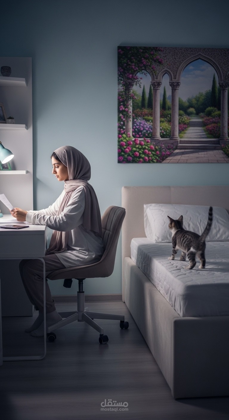 بالدراسة والجتهاد نصل الى النجاح