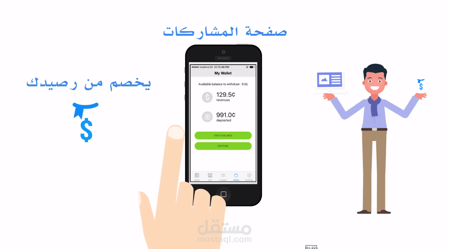 تطبيق قولي
