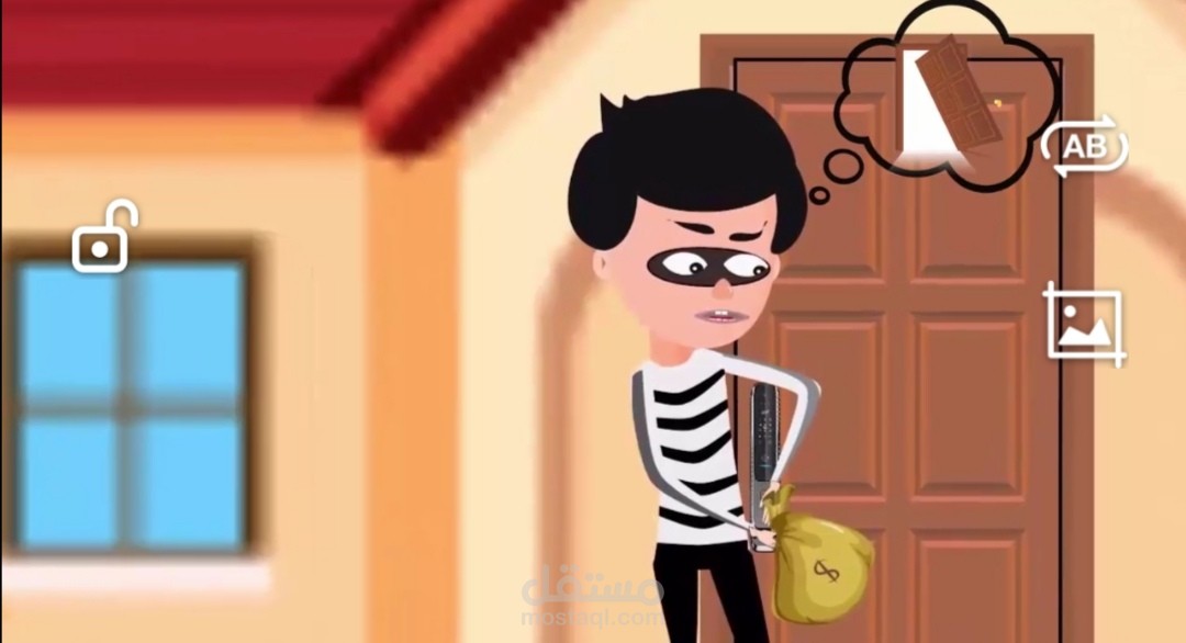 نماذج من أعمال 2d animation  وموشن جرافيك