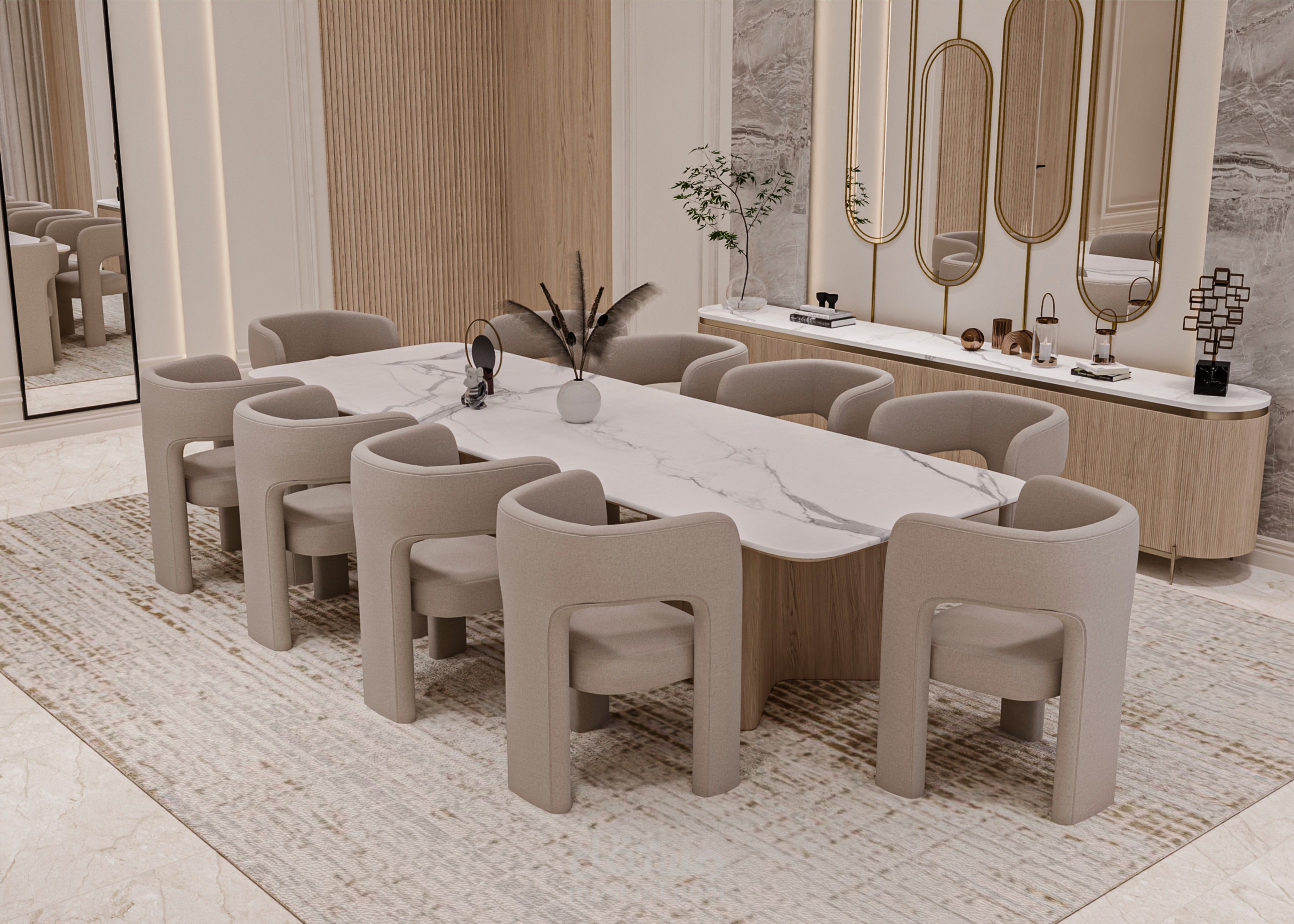 تصميم فراغ طعام