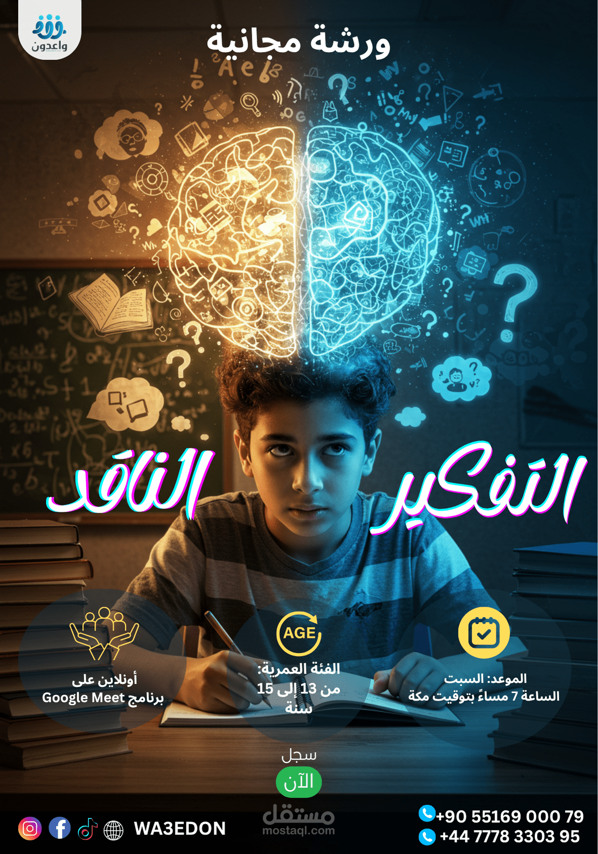 ورشة التفكير الناقد – منصة تعليمية للأطفال