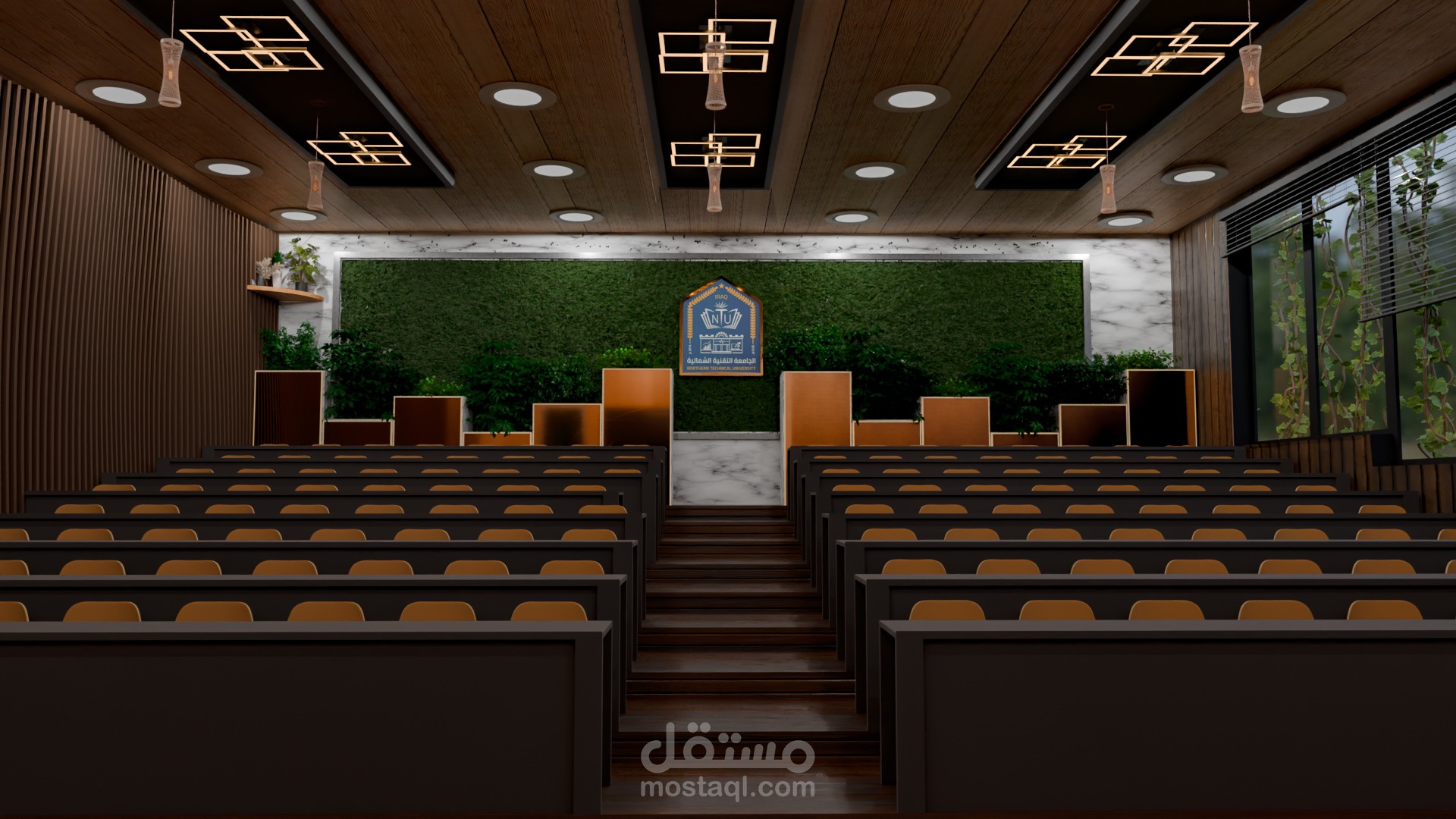 تصميم قاعات دراسية و مارسم بايوفيليا