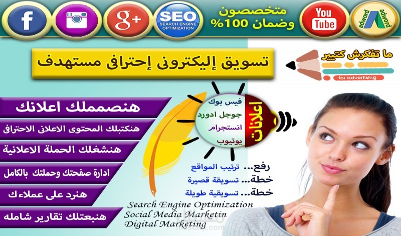 تسويق كامل بخطة واستراتيجيات حصرية نتائج لن تتوقعها لاننا نعمل بخطة مزدوجه وبنظام SOSTAC المتطور والعالمى