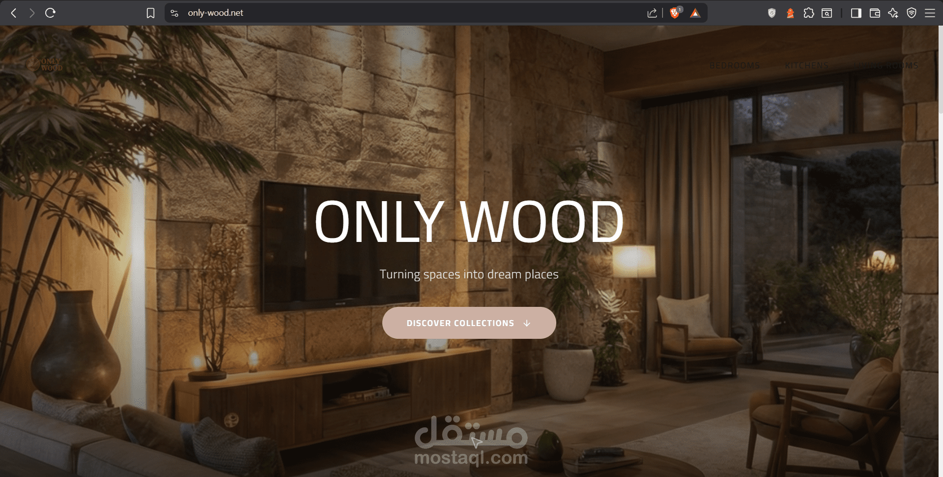 ONLY WOOD website
