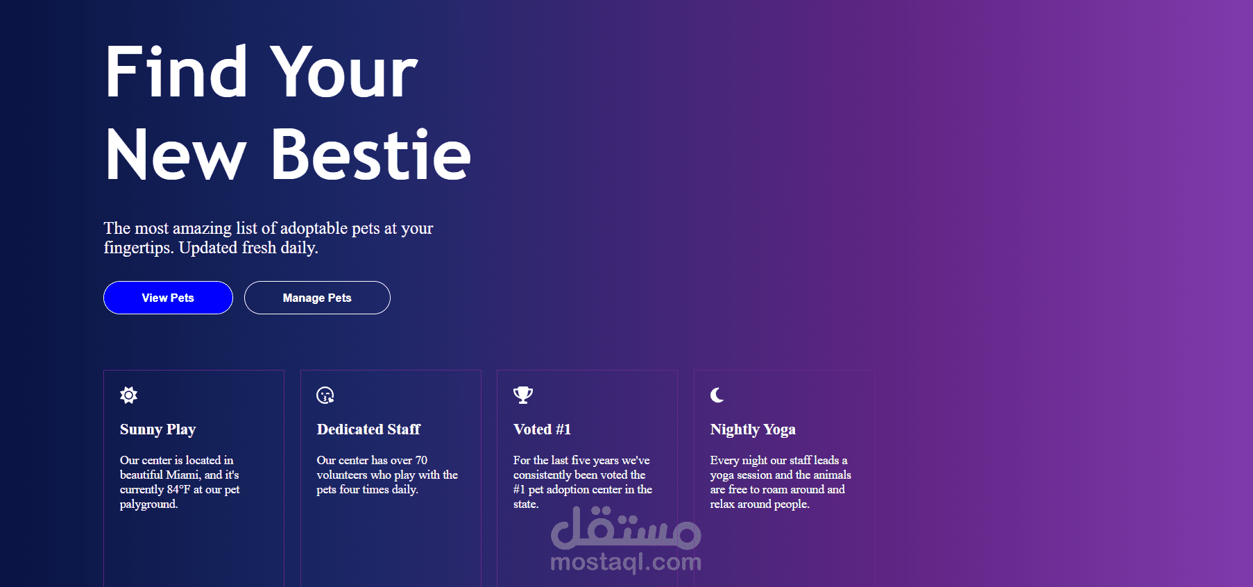 HTML & CSS Page