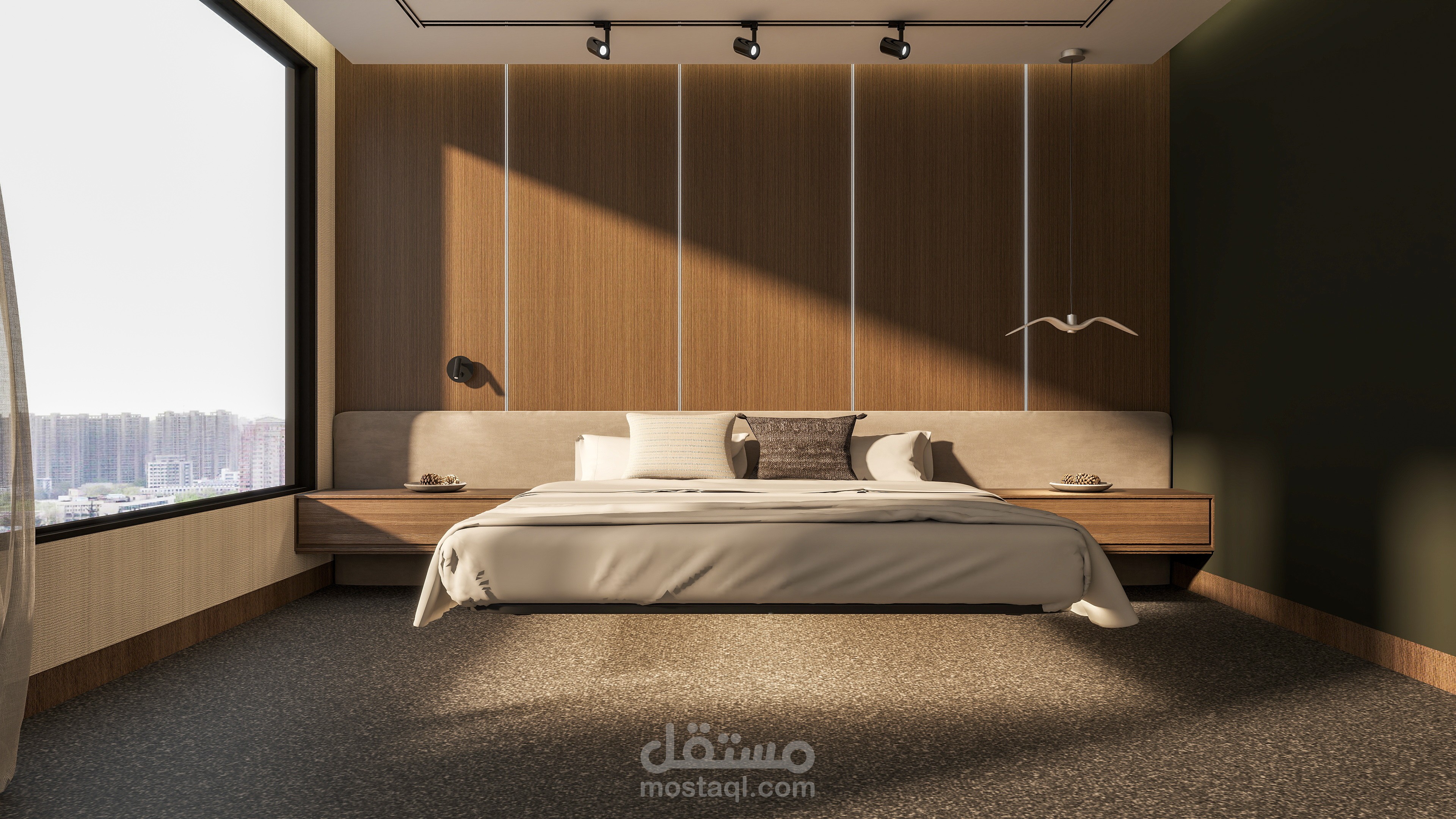غرفه فندقيه هاذئه