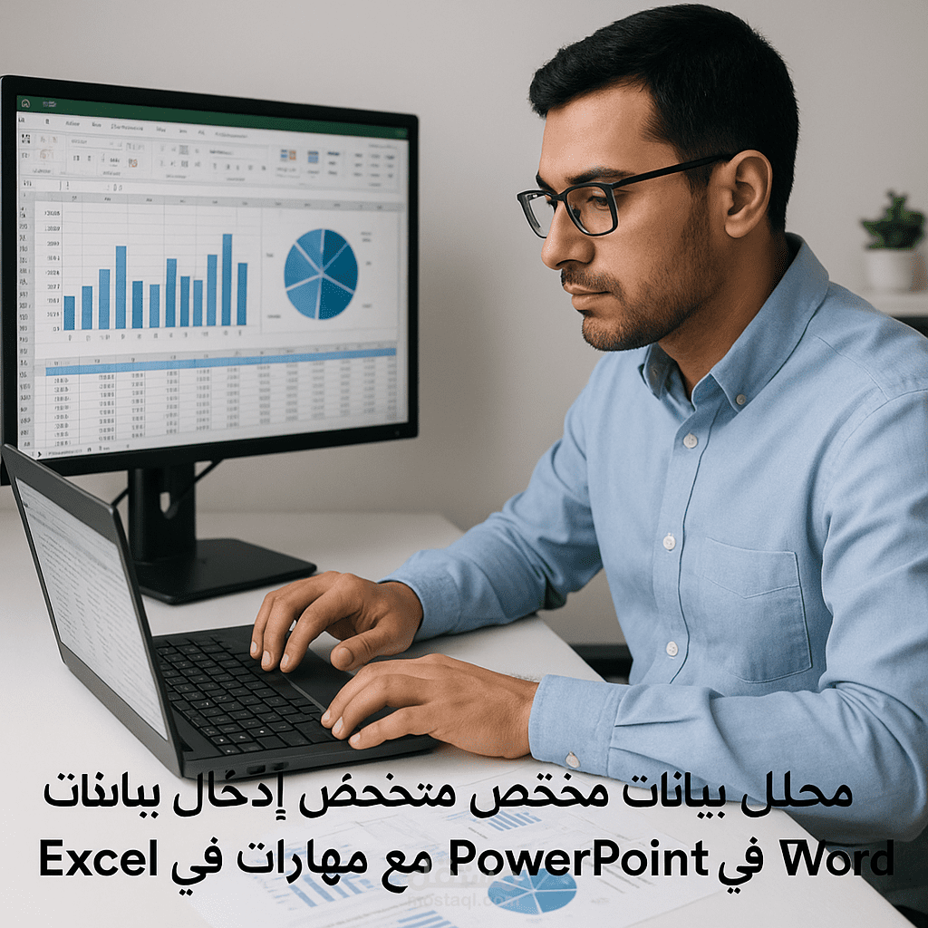 محلل بيانات شامل | Excel - PowerPoint - Word