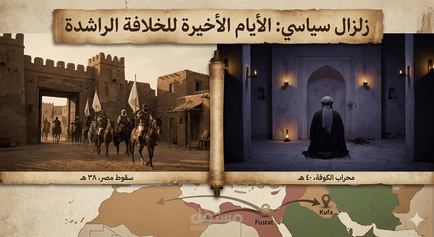 وثائقي تاريخي: زلزال سياسي - الأيام الأخيرة للخلافة الراشدة