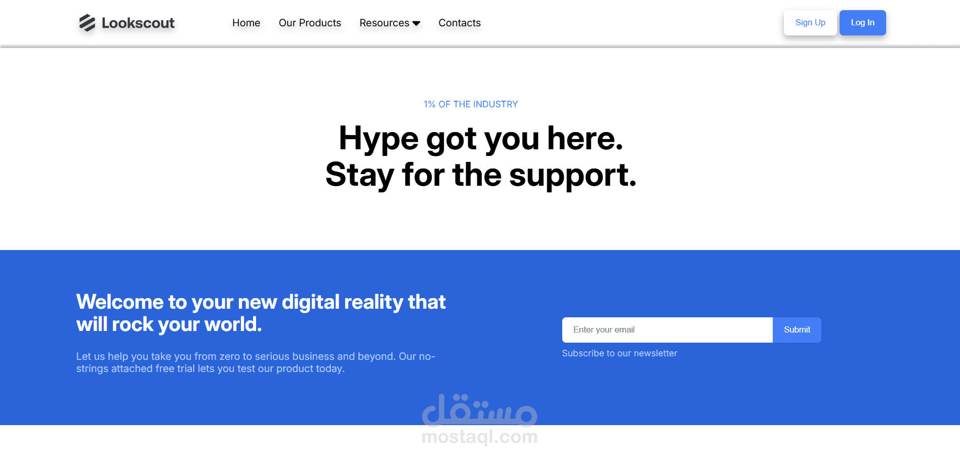 Landing Page / Marketing Website