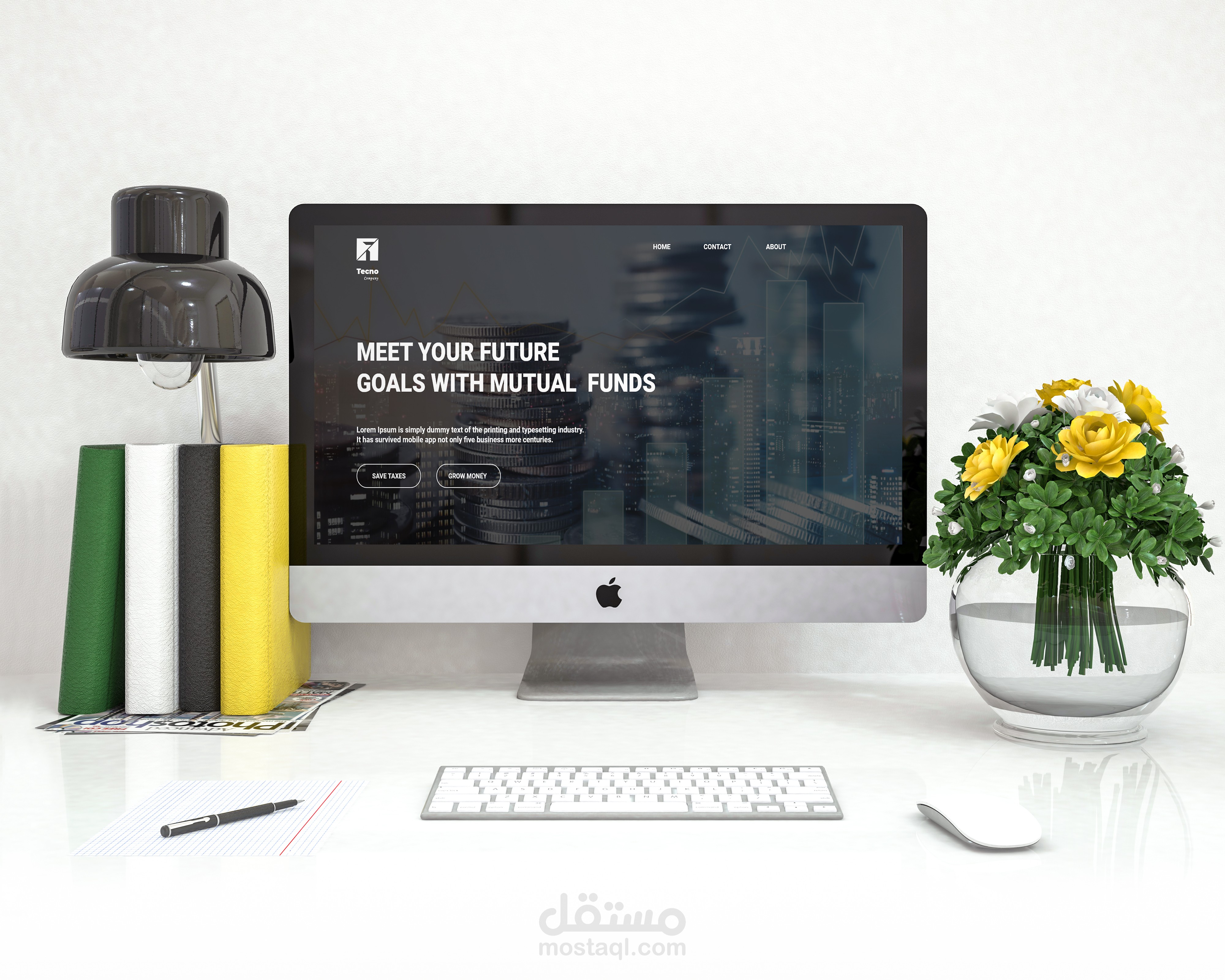 تصميم صفحة هبوط